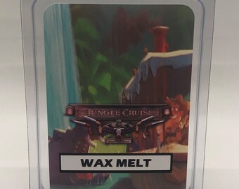Jungle Cruise | Disney Inspired Scented Wax Melt | 2.4 oz Wax Tart | Memories | Magic Kingdom | Adventure Land | Family Vacation
