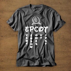 EPCOT Every Person Comes Out Tipsy | Disney Vacation Tee | Food and Wine Festival | Mens Shirt | Womens Shirt | Walt Disney World | EPCOT image 3