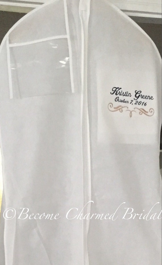 Extra Large & Extra White Fabric Breathable Garment Bag - Store Your  Cathedral Veil or Gown