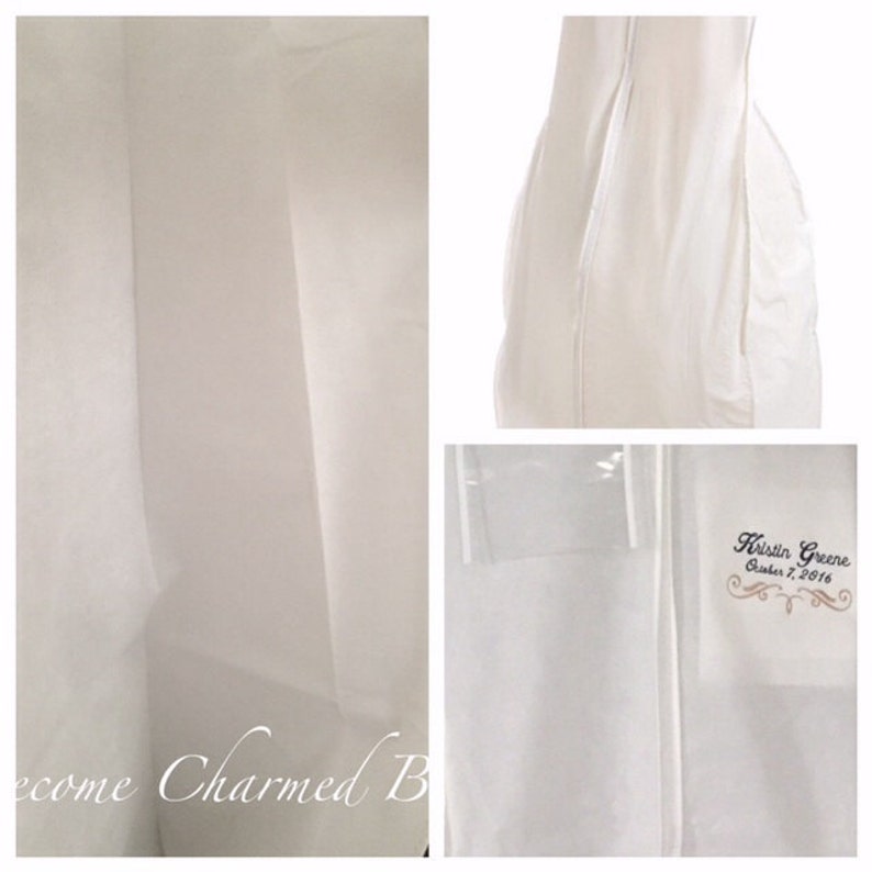72 Embroidered Breathable Wedding Gown Dress Garment Bag Etsy