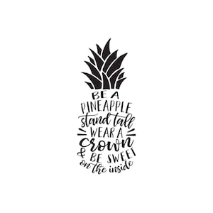 Pineapple Svg Etsy