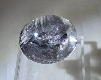 High Quality Rare Natural Genuine Black Brookite Platinum
