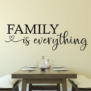 Family Quote Wall Decal Family Wall Quote Funny Family Etsy