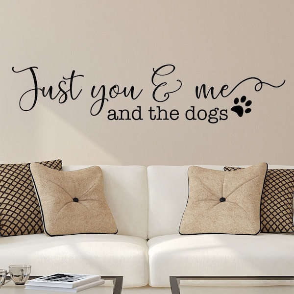 Dogs Wall Decals Etsy