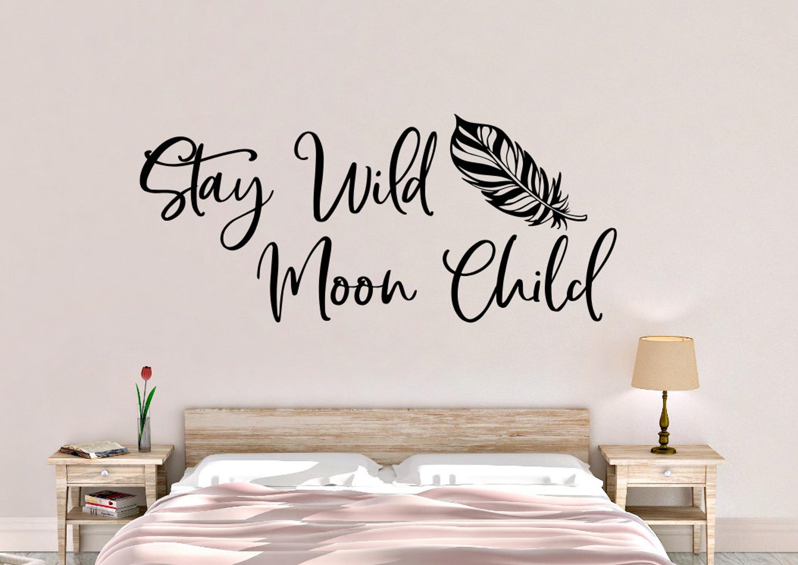 Boho Wall Decal Boho Wall Decal Nursery Boho Vinyl Sticker Etsy