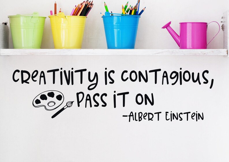 Art Wall Decal Art Display Decal Art Teacher Decal Art Room Etsy