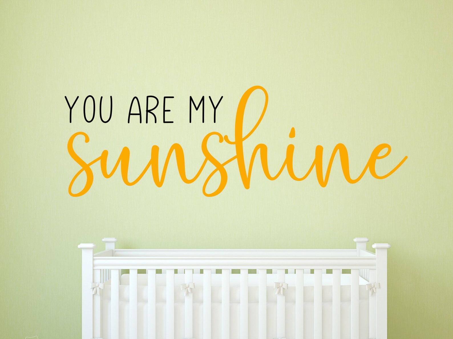You Are My Sunshine Wall Decal- You Are My Sunshine Decal- You Are My ...