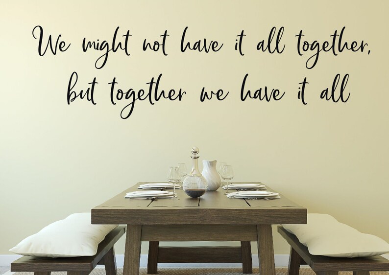 Family quote wall decal Family wall quote Funny family Etsy