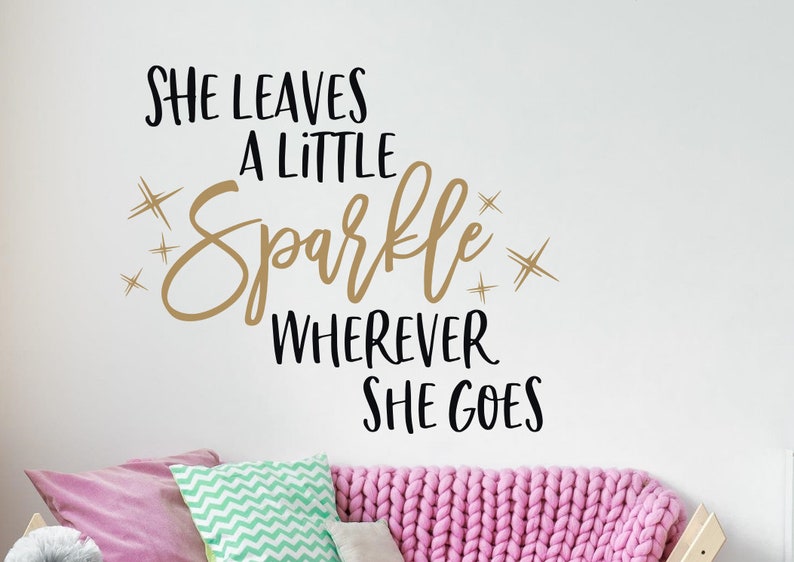 Girls Room Decal Teen Girl Wall Decal Girls Wall Quote Etsy