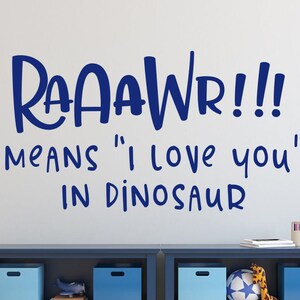 Dinosaur wall decal- Dinosaur vinyl decal- Dinosaur wall sticker- Dinosaur vinyl wall decal- Dinosaur nursery decor- Dinosaur decal nursery