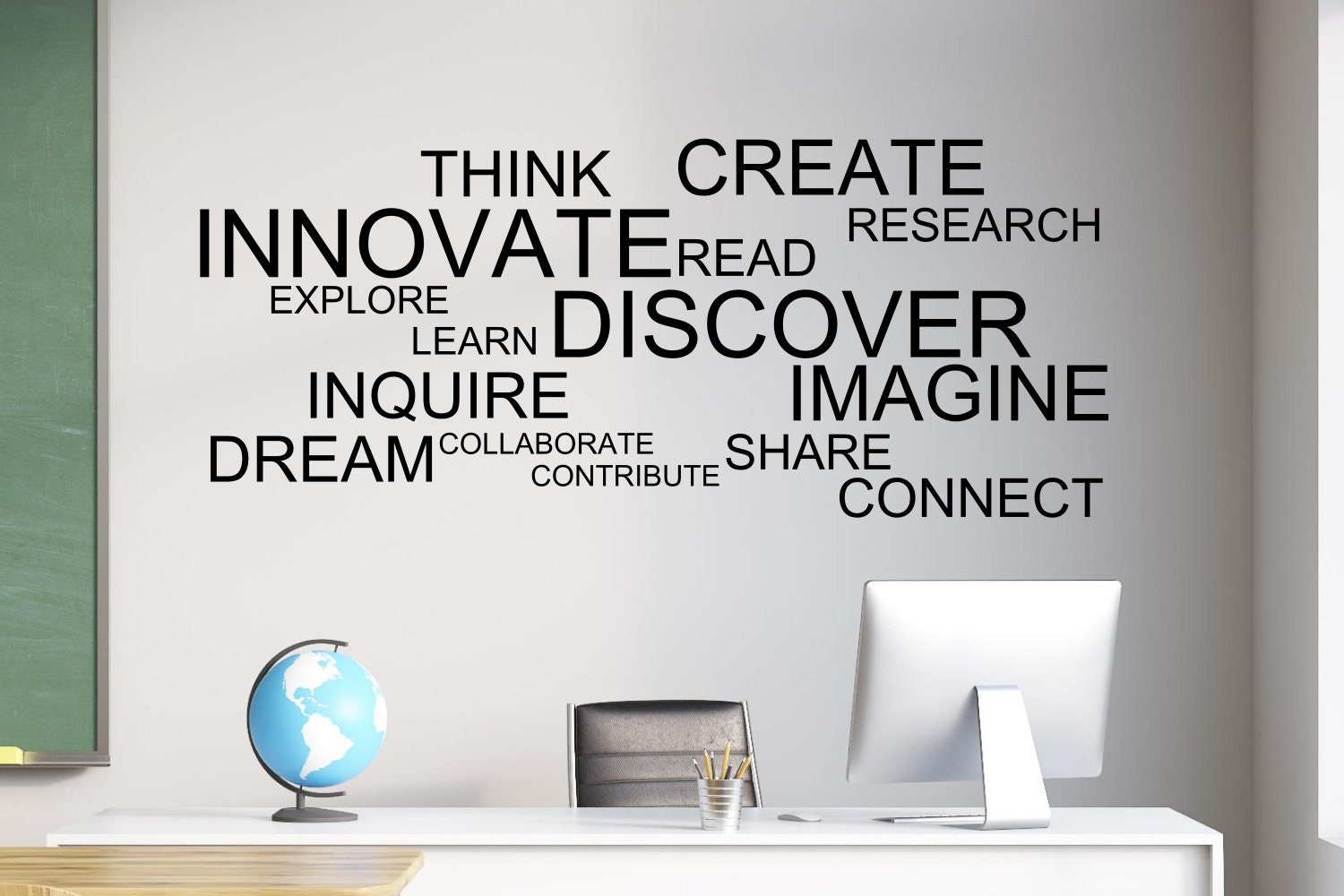 Classroom Word Wall Classroom Wall Decal Classroom Decal Etsy