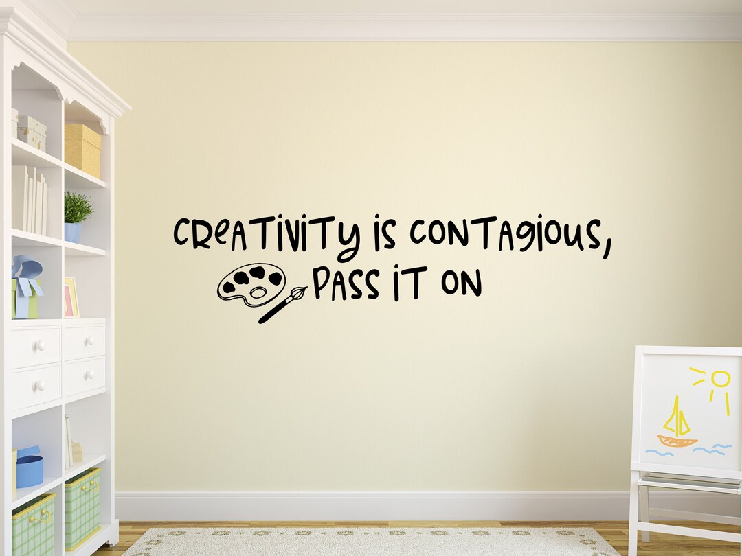 Art Wall Decal Art Display Decal Art Teacher Decal Art Room Decal