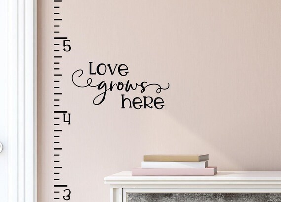 Growth Chart Decal