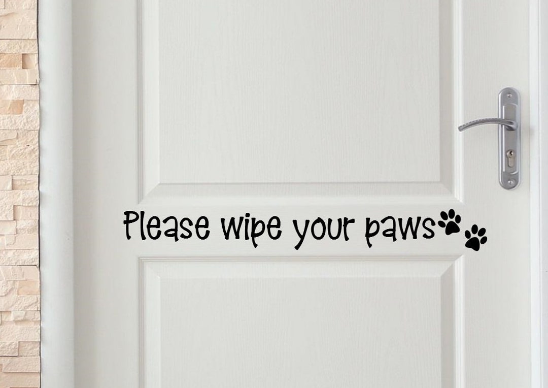 Door Decal Dog Door Decor Decal Decal for Door Etsy