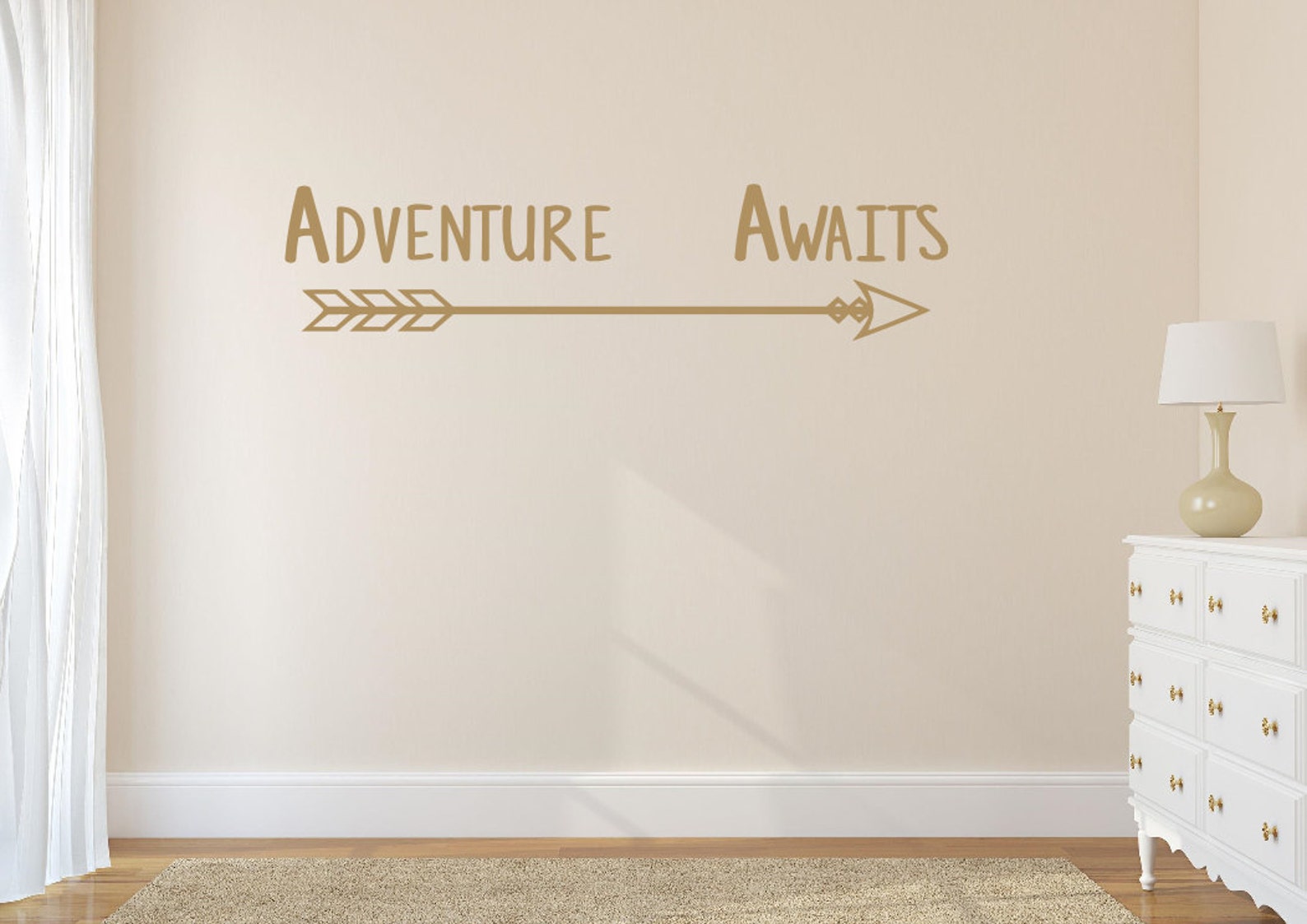 Adventure Awaits Wall Decor Adventure Awaits Wall Decal Etsy