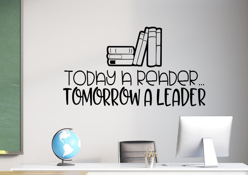 Reading Wall Decal Reading Quote Decal Reading Quote Vinyl Etsy