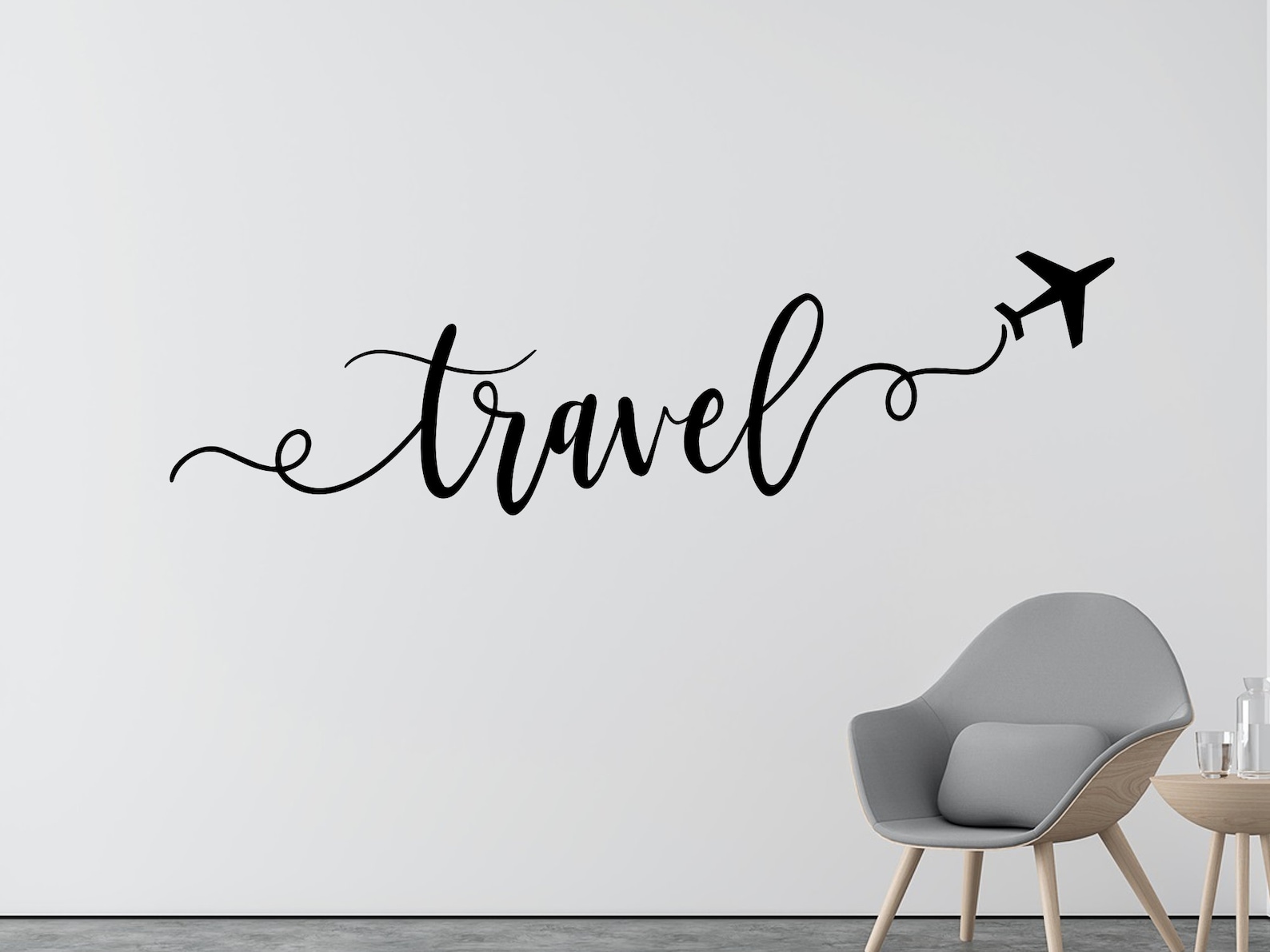 Travel Decal Travel Wall Decal Travel Vinyl Decal Travel Etsy