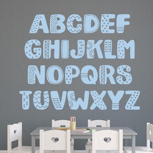 thumbnail image 2 of WrenGifts Sport Helmet Alphabet Vinyl Decals – 26 ABC Stickers, Pick Your Color & Size 2 of 4