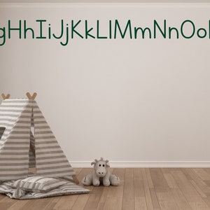 Alphabet Wall Decals: ABC Nursery, Classroom Decor