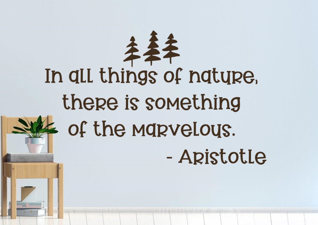 Nature Wall Quote Nature Quote Wall Decal Nature Quote Nature Decal Nature Vinyl Decal Nature