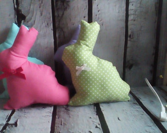 Fabric Easter Bunnies, Easter Decorations