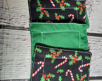 Christmas Coasters, Set of Four