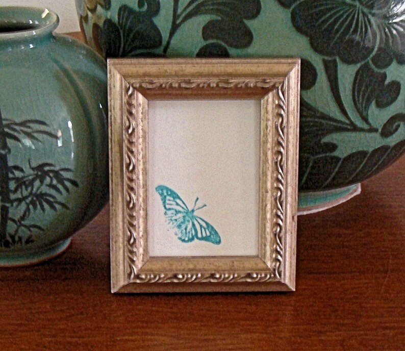 Anti Reflective Glass Small Prints Photos 2 5 X 3 5 Backing Hardware Ornate Silver Wood Picture Frame For Art Cards Miniatures Visual Arts Craft Supplies Tools Golden City Vn