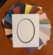 Picture Framing  Mat Oval Opening Two  Layer Matting Choose Size & Color Archival Quality Acid and Lignin Free for Art or Photos 