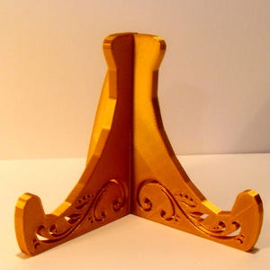 Small Easel Back Stand for Picture Frames: Choice of Sizes and Color