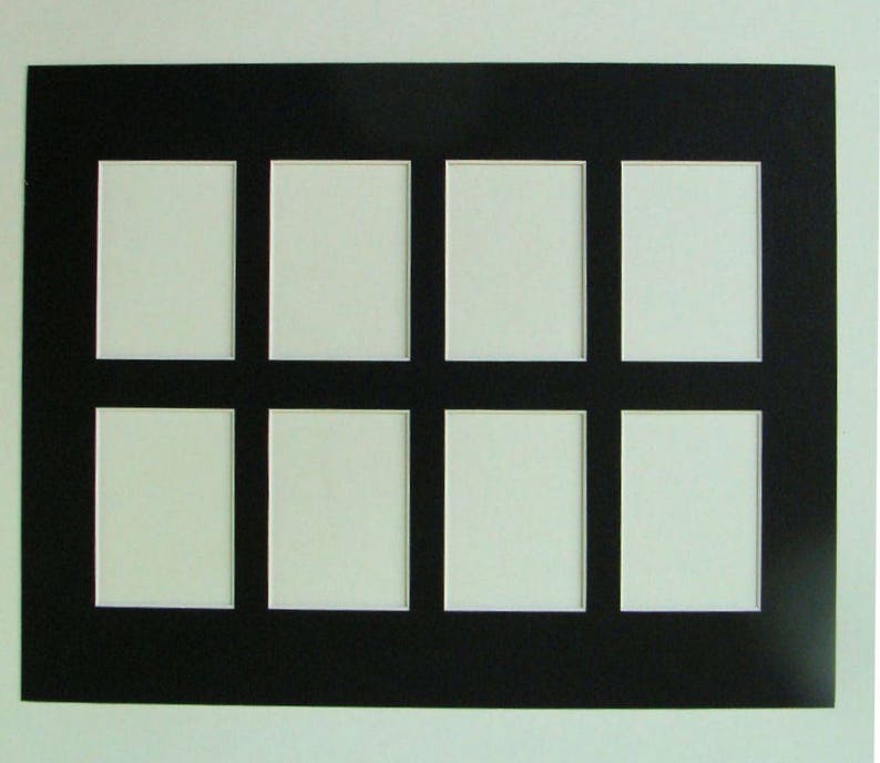 Picture Frame Mat For Trading Cards Aceo Photos Multi Etsy