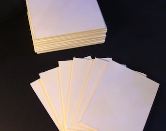 Blank Craft Cards for ACEO Painting: 24 - 2.5 x 3.5" Matboard Pieces