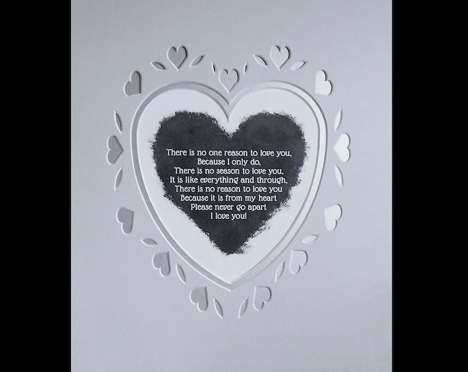 Featured listing image: Fancy Mat for Wedding Anniversary Sweetheart Fits 6.5x7 Photo or Poem For 12 x 14 Picture Frame Choose Colors Conservation Quality Matting