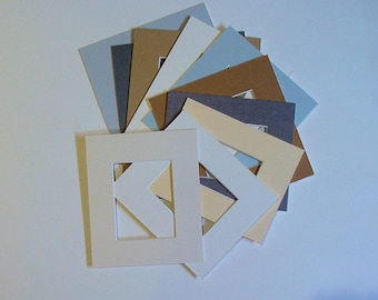 SALE  Picture Framing Mats Group of 38 Conservation Quality for Teacher Artists  Photographers Sizes Fits Photos Art About 8x10 Some Smaller