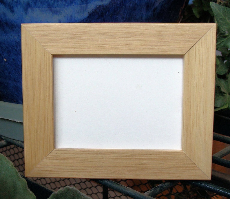 Cards Fits 2.5 x 3.5 Art Maple Finish Flat Profile UV Museum Glass Prints Photos Back ACEO Picture Frame Art Trading Cards Miniatures