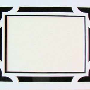 Sample of Picture Framing Mat for Documents Photos Double Layer Matting Choose Size Colors Conservation Quality Acid Lignin Free Premade Custom Matte