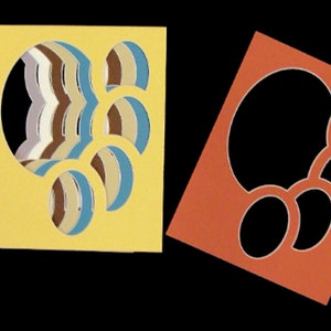 Photo Frame Mat 5 Five Oval Multi Opening For 8 x 10 Picture Frame Collage Openings for Art Work Photos Conservation Quality Choose Color