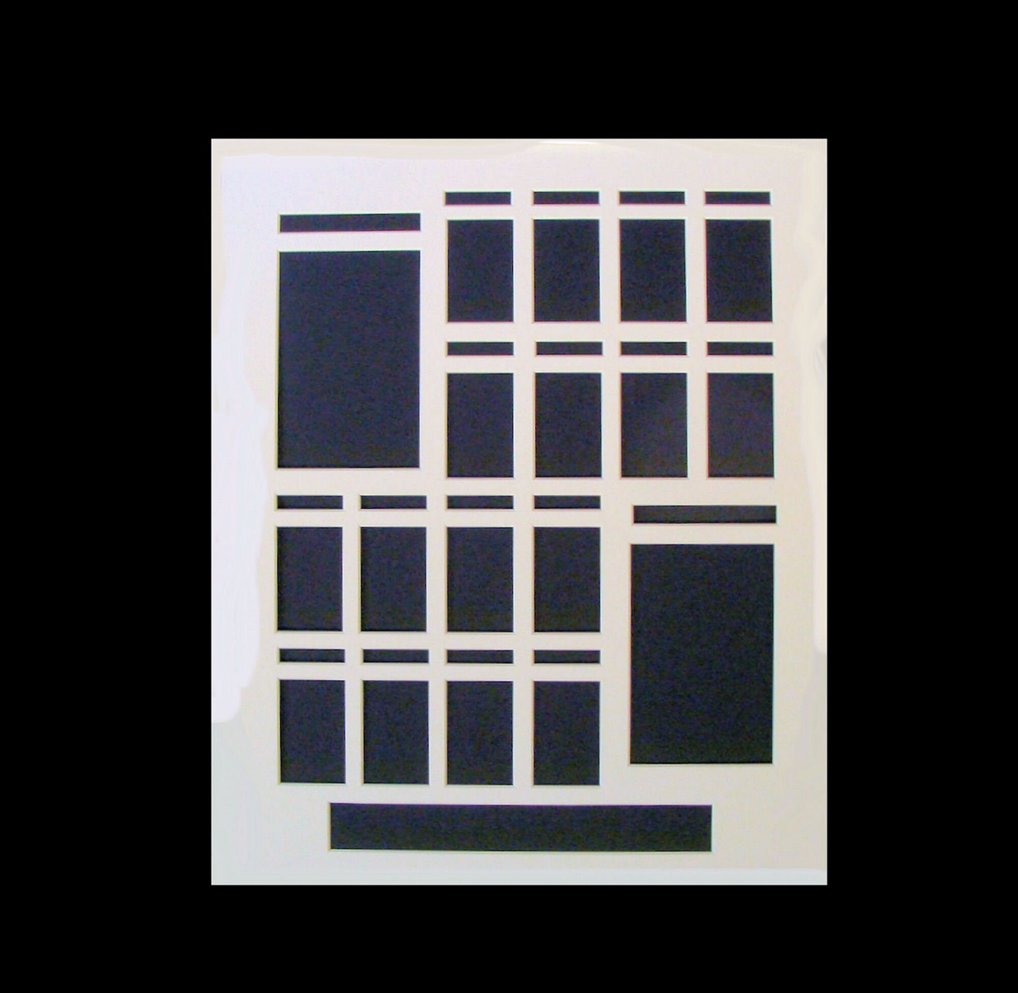 School Years Picture Frame Mat, Holds 12 Smaller Photos & 2 Larger