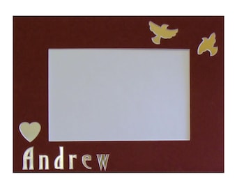 Custom Designed Creative Mats Add Your Choice of Letters and Cut Art Just Let Us Know What You Have In Mind, Choose Your Sizes and Colors