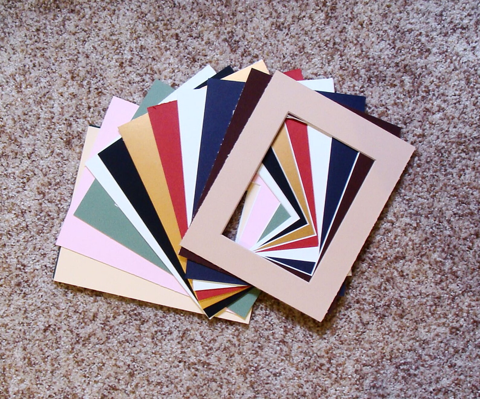 12 Archival Picture Framing Mats 7x9 4x6 Opening 0r 8 X 10 Etsy