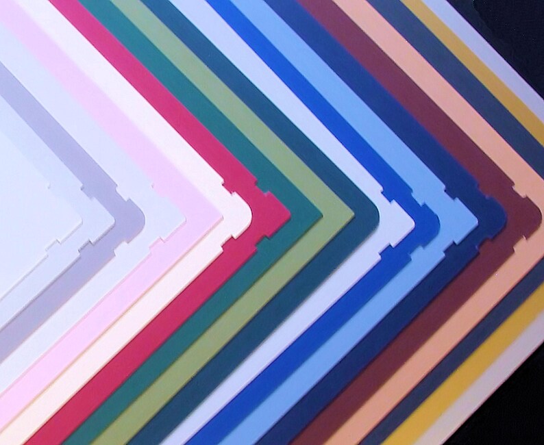 Mat Color Choices for Picture Frame Mat With 4 Openings to Hold 2.5 x 3.5" Art of Photos, Fits 8x10 Inch Frame: for Trading Cards, ACEOs, Photos, etc.