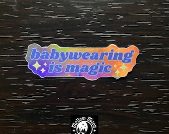 babywearing is magic | MINI sticker