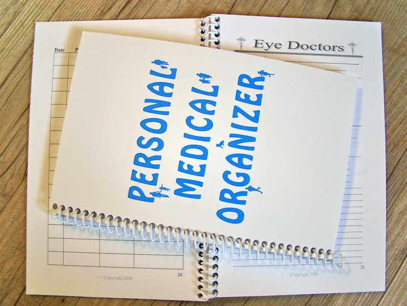 Personal Medical Organizer Book 2 Individuals Health Records