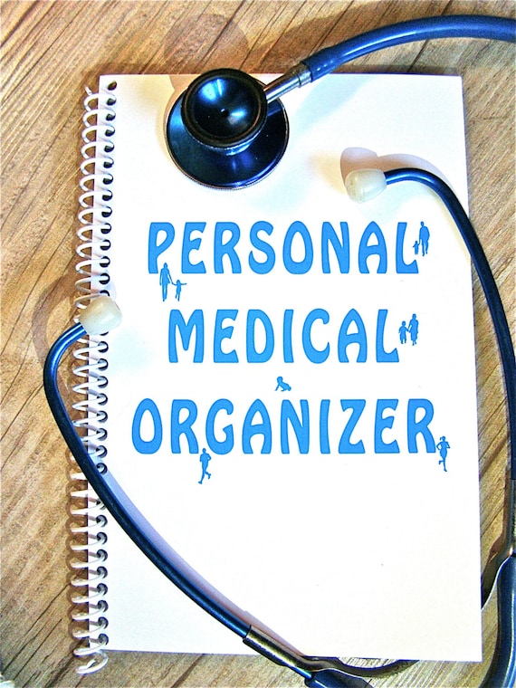 Medical Organizer Book – Health Records for 2 Individuals