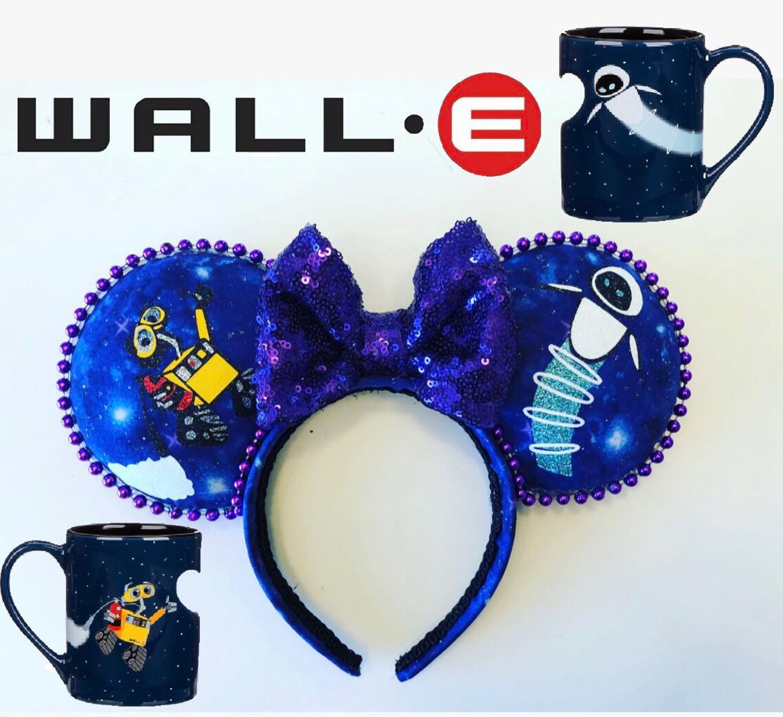 Walle Ears Walle Mickey Ears Walle Mouse Ears Walle and Etsy