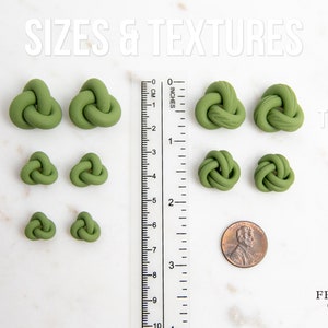 KNOT STUDS: 3 pack image 2