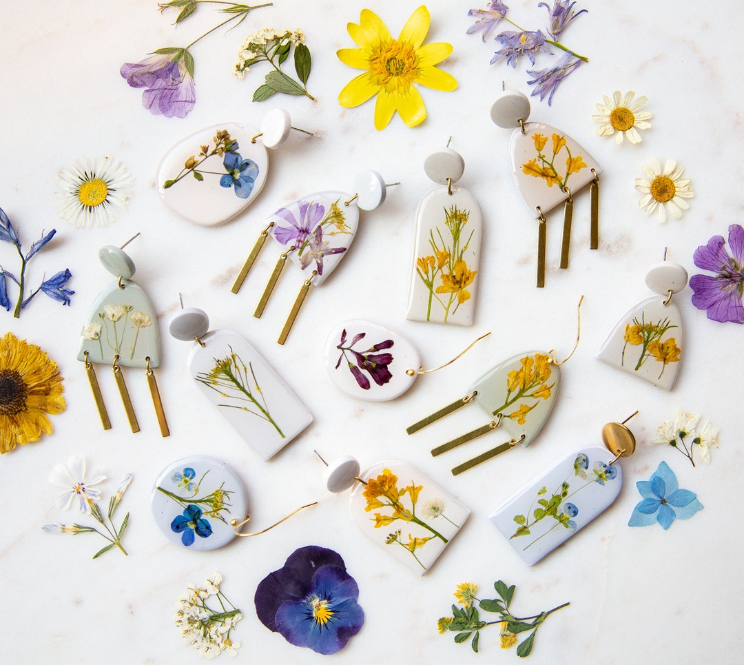 WILDFLOWER Collection: Real Pressed Flowers From the Pacific - Etsy