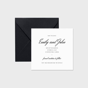Heriot: Modello salva data matrimonio stampabile, script matrimonio vintage Salva data, modello salva data, download istantaneo PDF