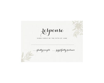 Destination Wedding RSVP Template: Mexican Otomi Print (PDF Instant Download)