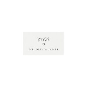 Melia: Printable Escort Card Template, 3.5x2, Wedding Escort Cards, Dinner Escort Cards, Seating Chart Alternative Templett Instant Download