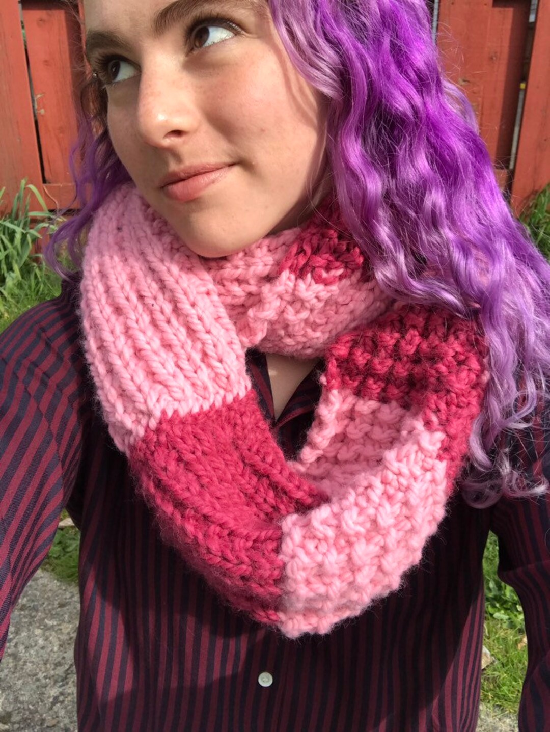 Chunky Infinity Scarf - Etsy